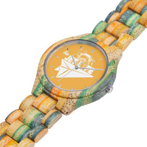 The JL Camouflage Wooden Watch