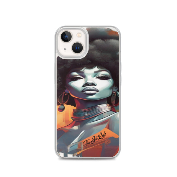 Queen Lyfe Clear iPhone Case