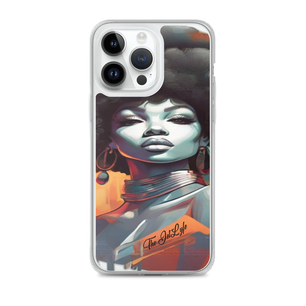 Queen Lyfe Clear iPhone Case