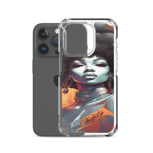 Queen Lyfe Clear iPhone Case