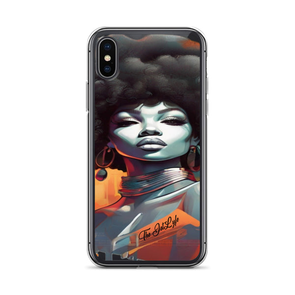 Queen Lyfe Clear iPhone Case