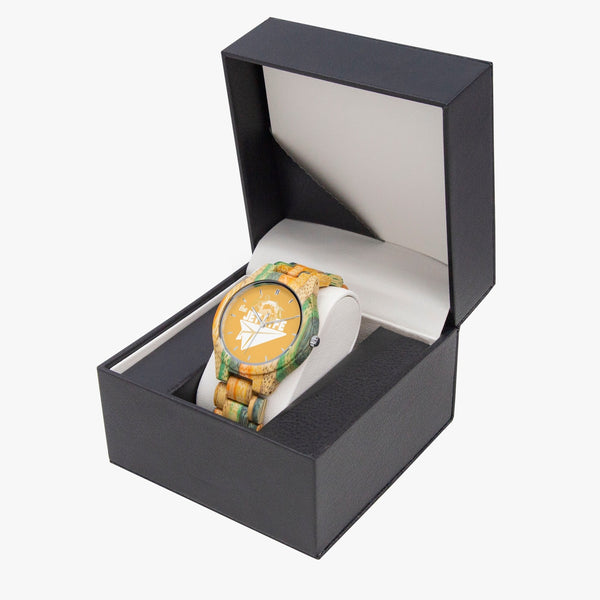 The JL Camouflage Wooden Watch