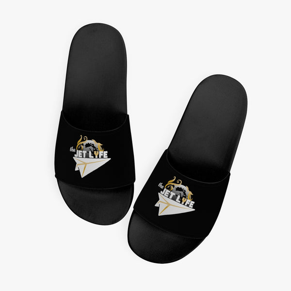 The JL Slyde Lyfe Sandals - Black