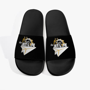 The JL Slyde Lyfe Sandals - Black