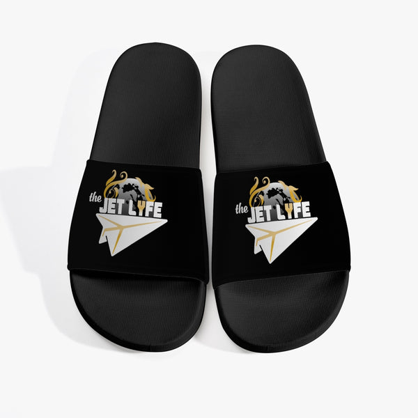 The JL Slyde Lyfe Sandals - Black