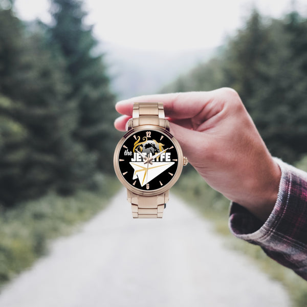 The JL Steel Water Resistant Watch (With Indicators)