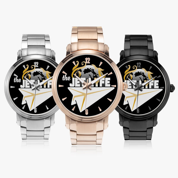 The JL Steel Water Resistant Watch (With Indicators)