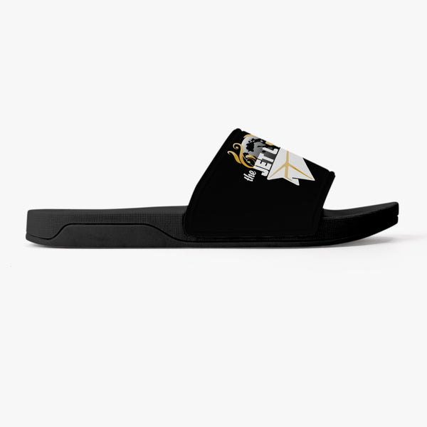 The JL Slyde Lyfe Sandals - Black