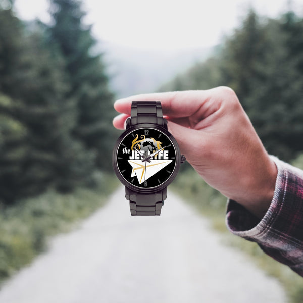 The JL Steel Water Resistant Watch (With Indicators)