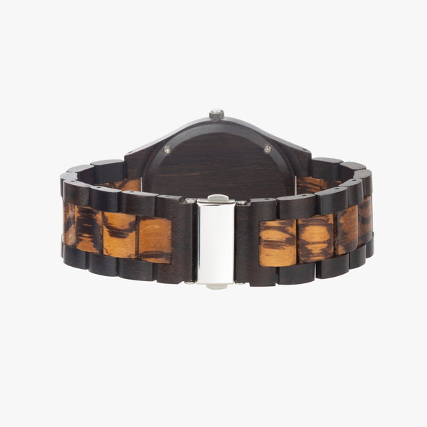 The JL Ebony Wooden Watch