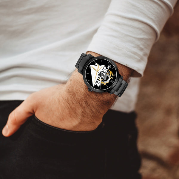 The JL Steel Water Resistant Watch (With Indicators)