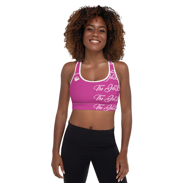 The JL Crooked Letter Sports Bra