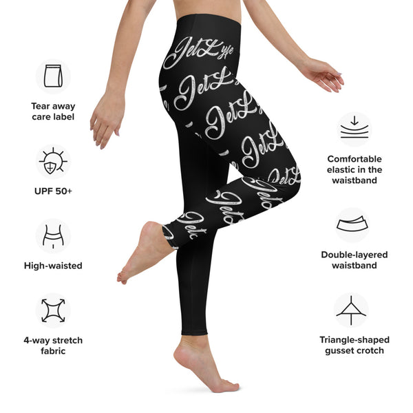 The JL Crooked Letter Leggings