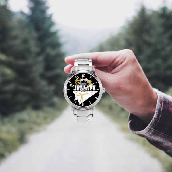 The JL Steel Water Resistant Watch (With Indicators)