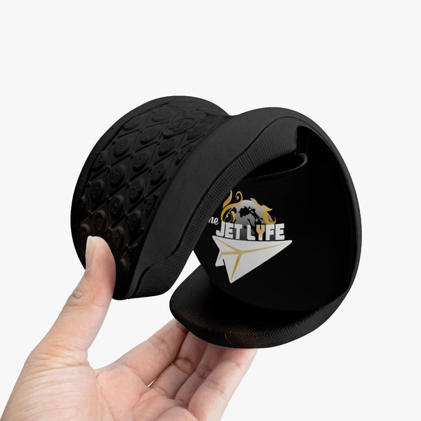 The JL Slyde Lyfe Sandals - Black