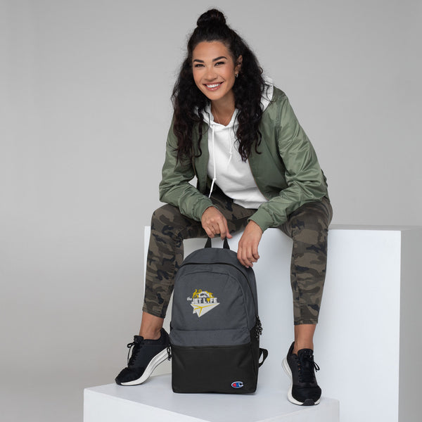 The JetLyfe Embroidered Champion Backpack (Logo)