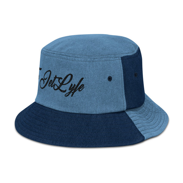 The JetLyfe Denim bucket hat