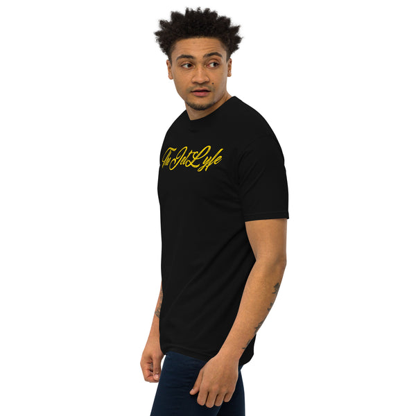 The JetLyfe Crooked Letter Tee (Gold)
