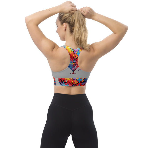 Pieces of the Heart Too (Sports Bra)