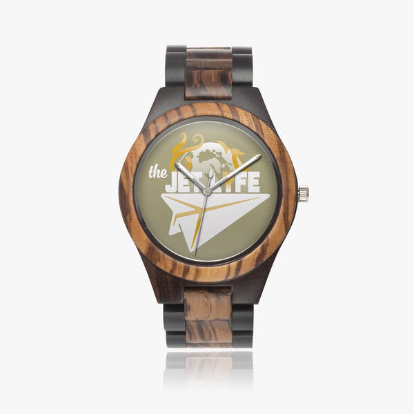 The JL Ebony Wooden Watch