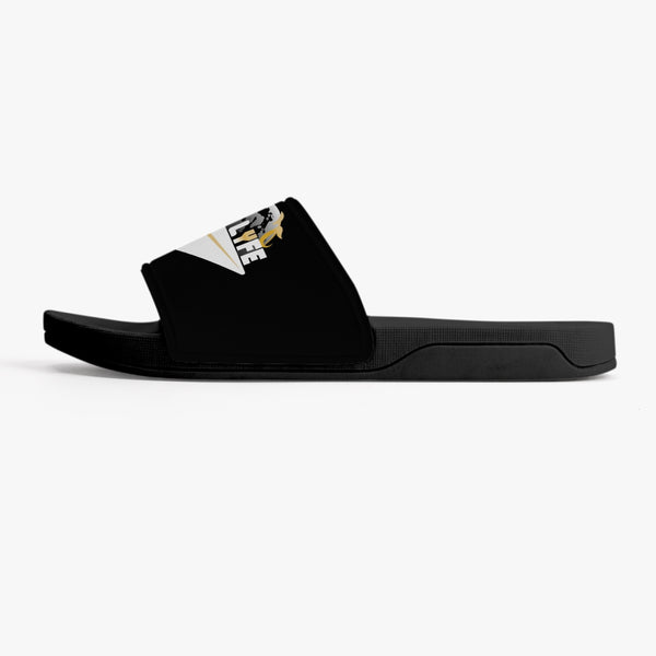 The JL Slyde Lyfe Sandals - Black