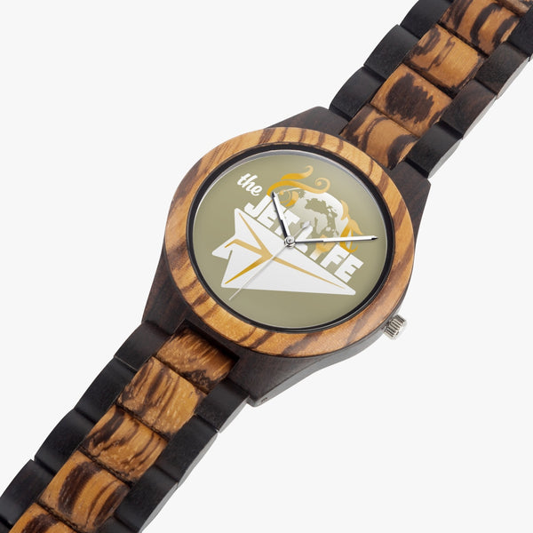 The JL Ebony Wooden Watch