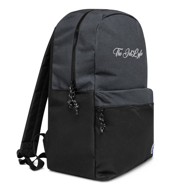 The JetLyfe Embroidered Champion Backpack