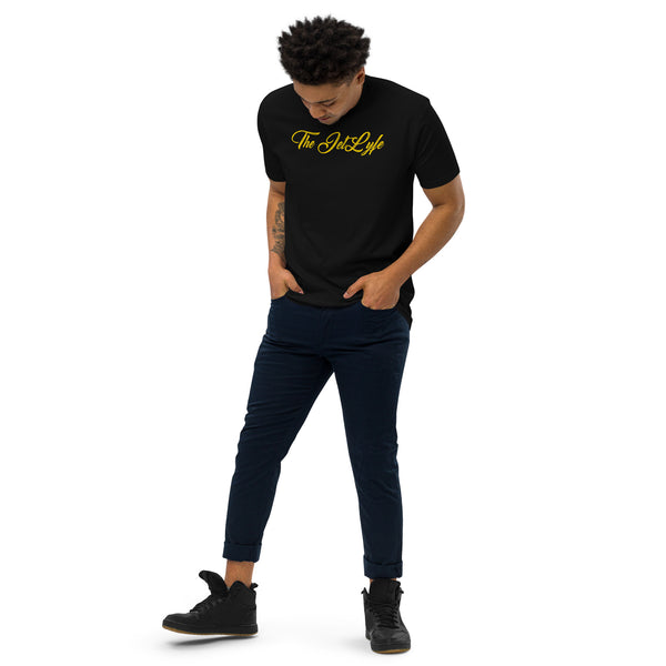 The JetLyfe Crooked Letter Tee (Gold)